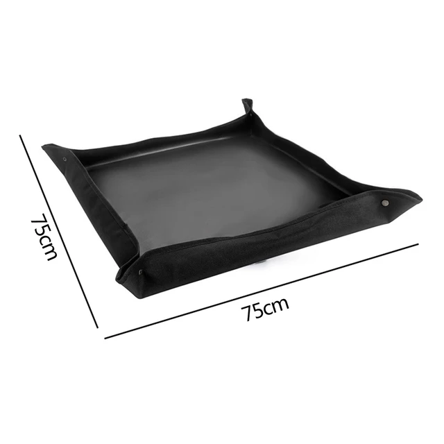 Black 75x75cm