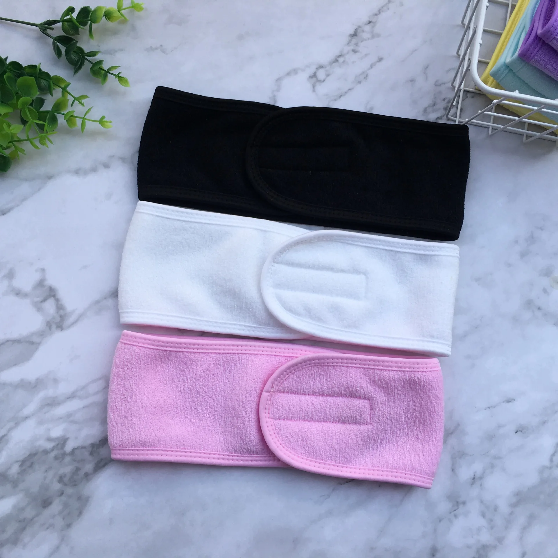 Adjustable Wide Hairband for Spa, Bath, and Makeup
