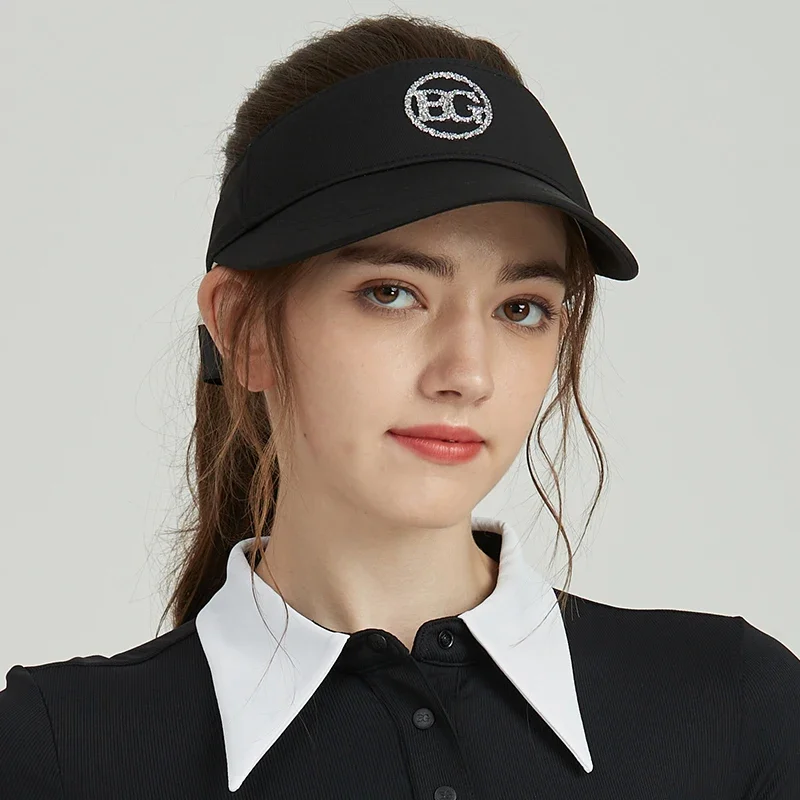 Women Golf Caps Sunscreen Quick Dry Adjustable Sun Visors Hats Anti-UV
