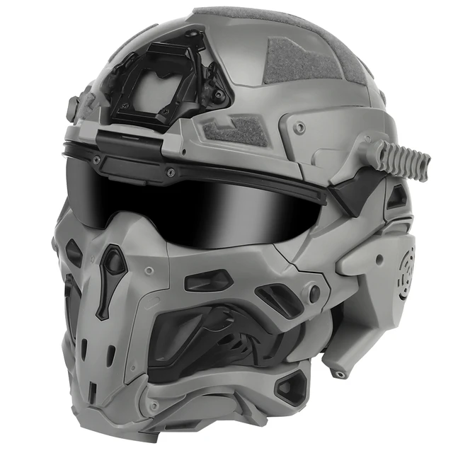 Casque Intégral Airsoft Complet 