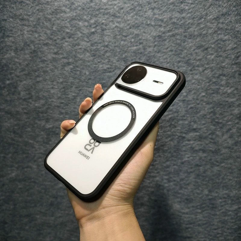 Stylish Matte Anti-Slip Magnetic Acrylic Shockproof Case Cover