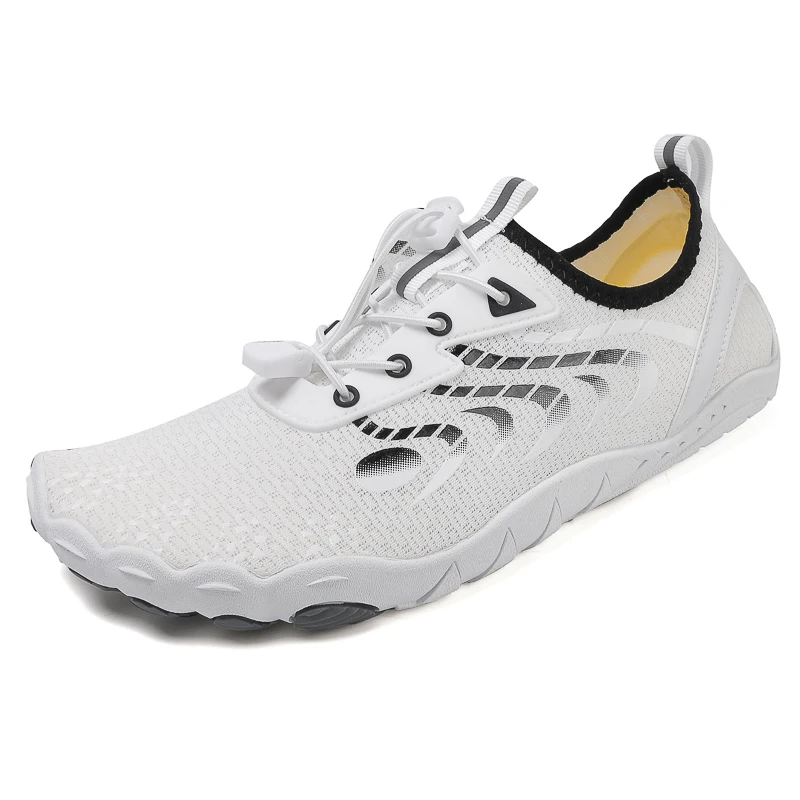 Men Women Beach Barefoot Shoes Aqua Swimming Shoes Toning Wading Water Diving Quick Dry Anti-skid Big Size 47 48