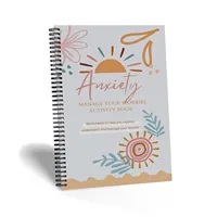 Anxiety Journal Notebook, Emotional Management And Mental Health Log, Stress Relief And Self-Regulation Tool 1