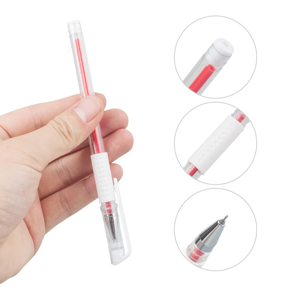 Aimoosi Double head Sterilize marker pen Surgical skin marker pen with measuring tapes Positioning Pen Permanent Makeup supplies 6