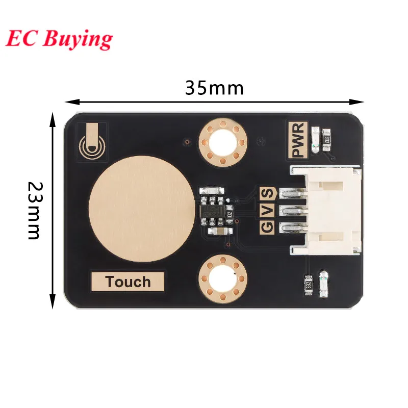 Modulo Sensore Tattile Capacitivo TTP223 - Pulsante Digitale 2-5.5V Per Progetti Elettronici