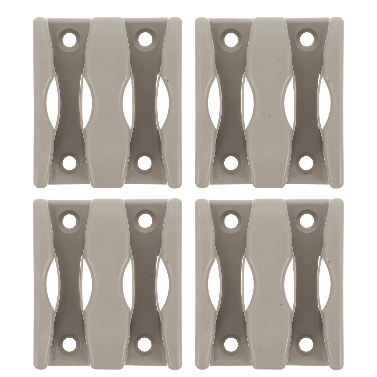 

4 Pcs Parts Glass Door Swing Stopper Shower Guides Sliding Doors Hanging Wheel Bottom
