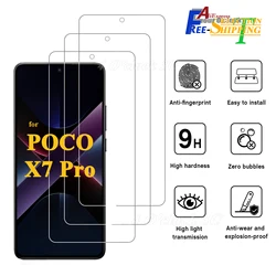 6.67 inch Screen Protector, Tempered Glass Crystal Mica 9H HD Clear - 2 Pieces