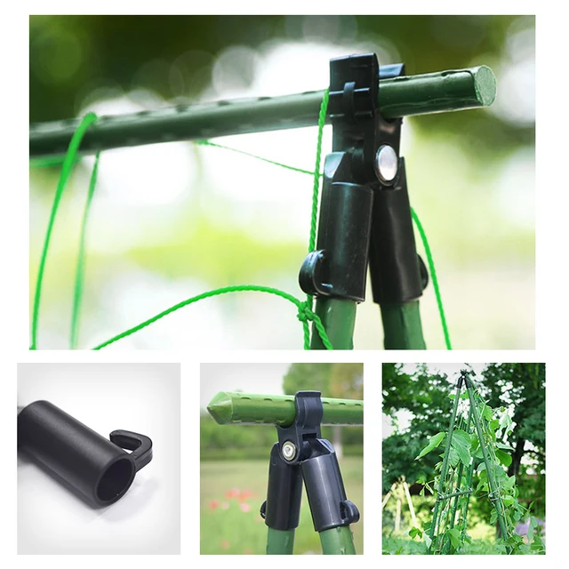 5/10 db Növényi Támogatás A-Típusú Rögzített Klip Napellenző Pillér Oltó Tétek Csatlakozó Mászó Szőlő Konzol Kerti Kiegészítők - Image 2