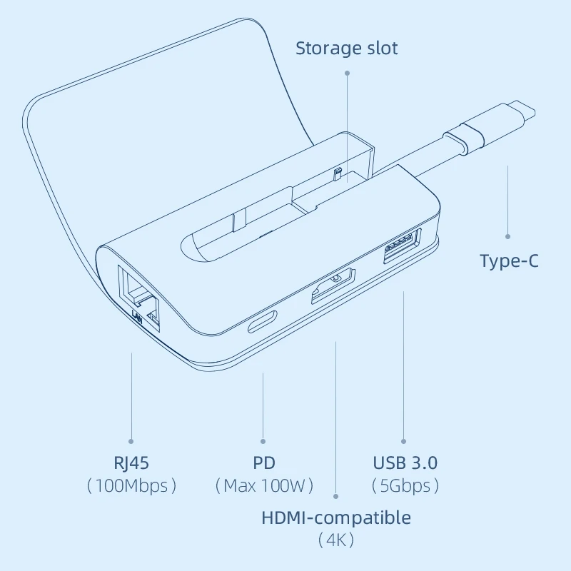Hagibis-dock Portátil para Nintendo Switch Dock de tv Oled Ethernet tipo c para Rj45 Compatível com Hdmi 4k Hub Usb 3.0 Docking Station pd - Imagem 5