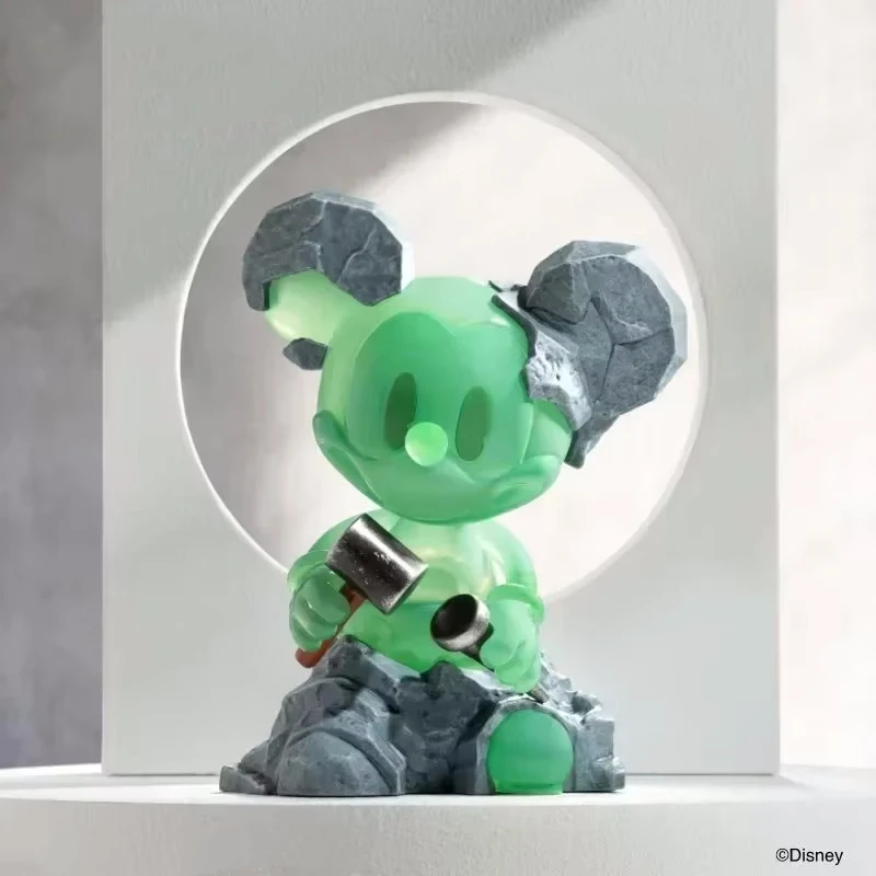 thumbnail image 1 of Figura de acción de Mickey Mouse de Disney, caja sorpresa original, serie Curious Boundless, misteriosa caja sorpresa, muñeco de PVC conmemorativo del centenario, 1 of 5
