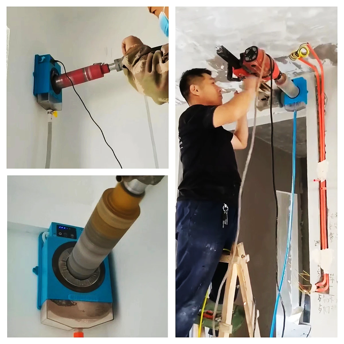 Copertura Antipolvere Per Trapano - Collettore Polvere Per Fori, In ABS, Universale - Foto 3