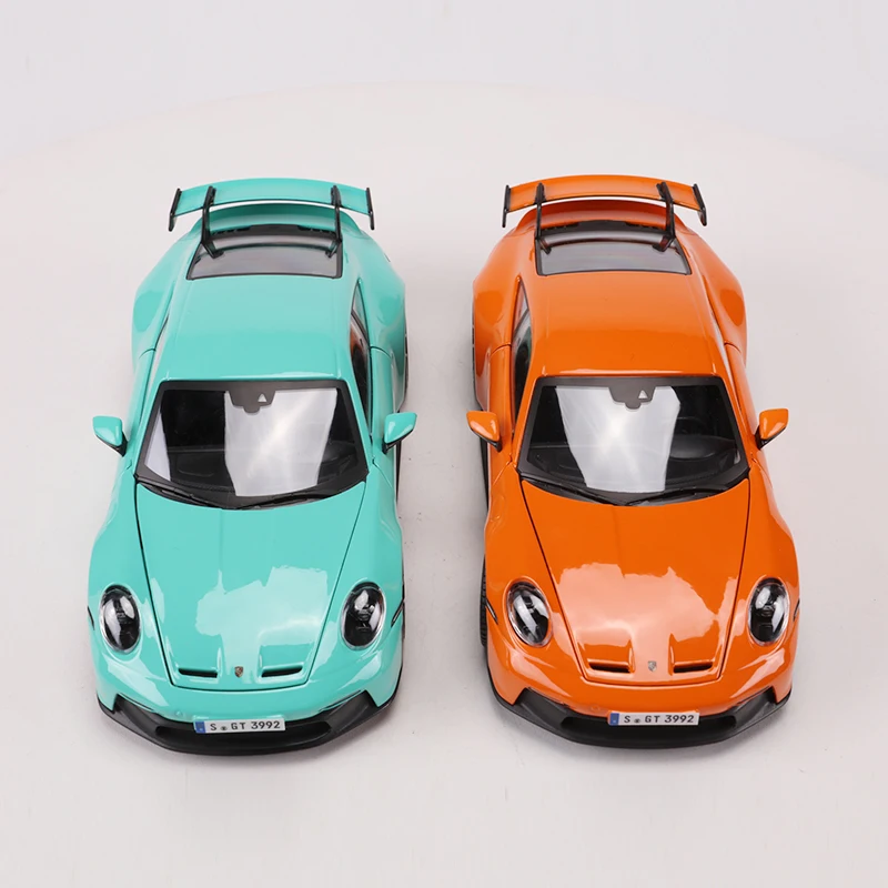  HTLNUZD Bburago 1/24 New 911 GT3 Static Alloy Car