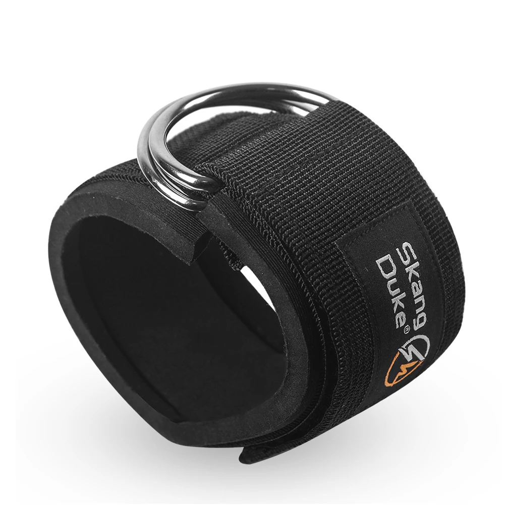 Leg Training Tie Belt Breathable D-ring Buttocks Exercises Foot Strap Adjustable Sweat Resistant 1/2pcs Men Women Gym Equipment