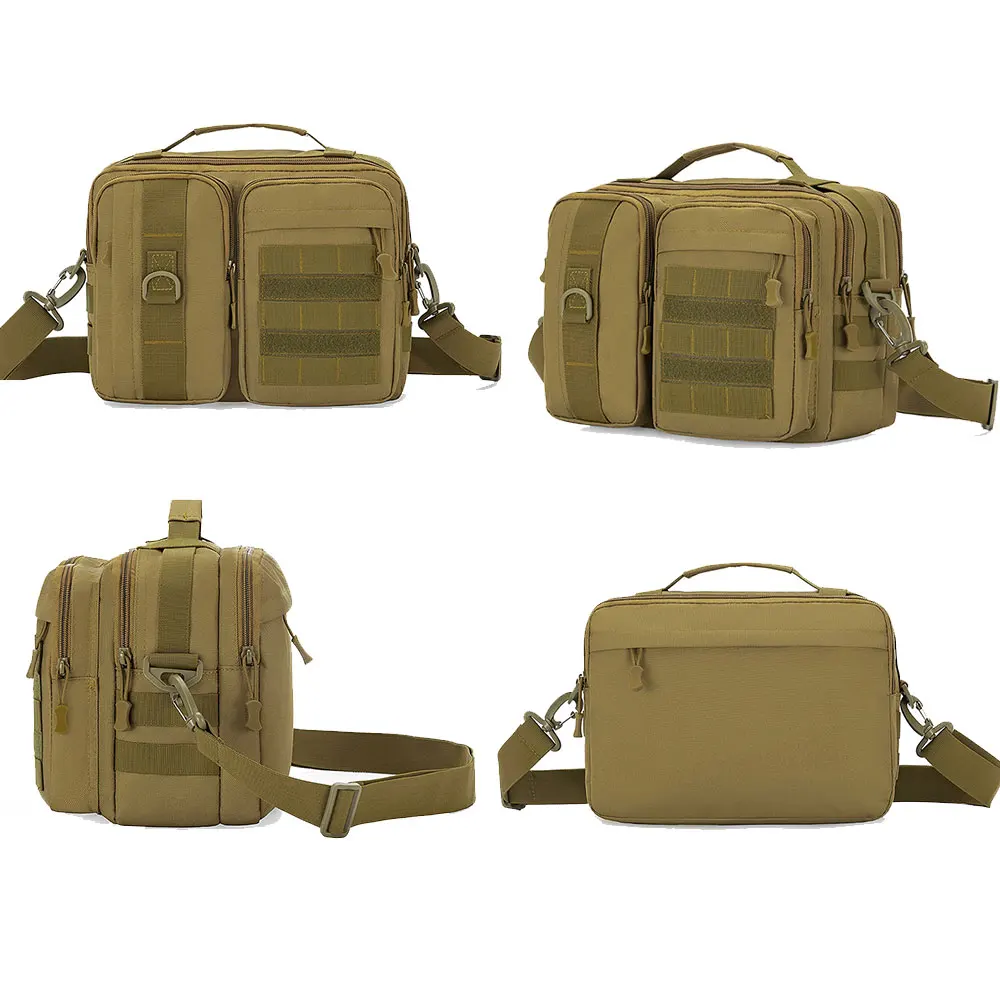 Nylon Tactical Crossbody Bag for Men Hiking Travel