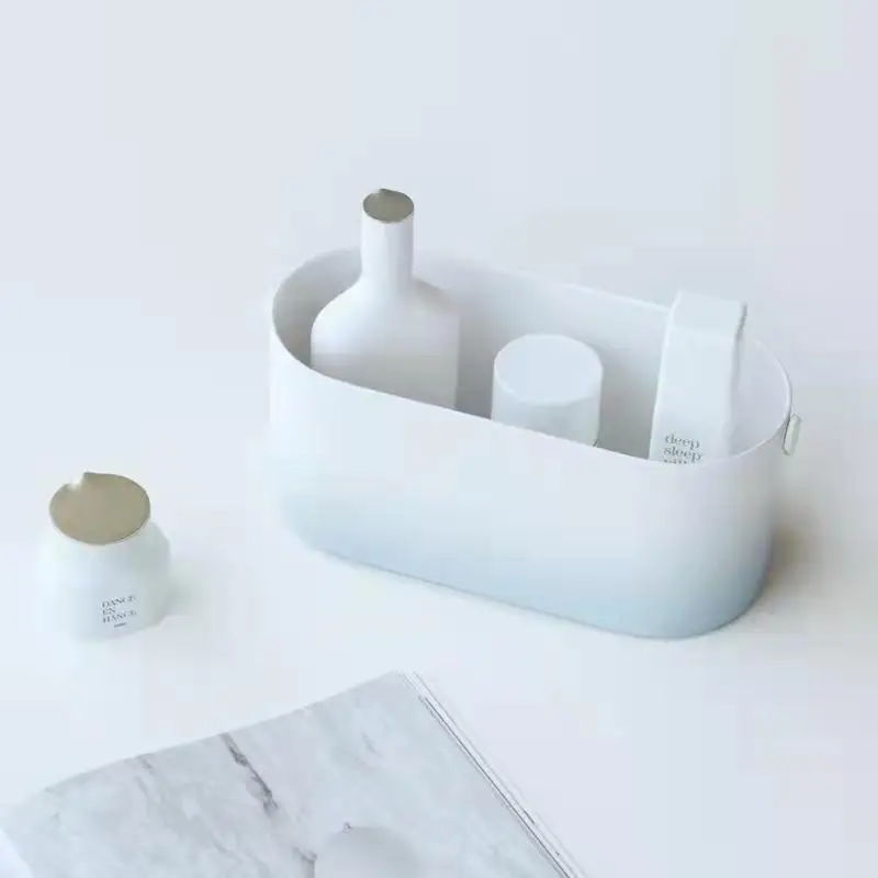 Portable LED Light Storage Box with Mirror