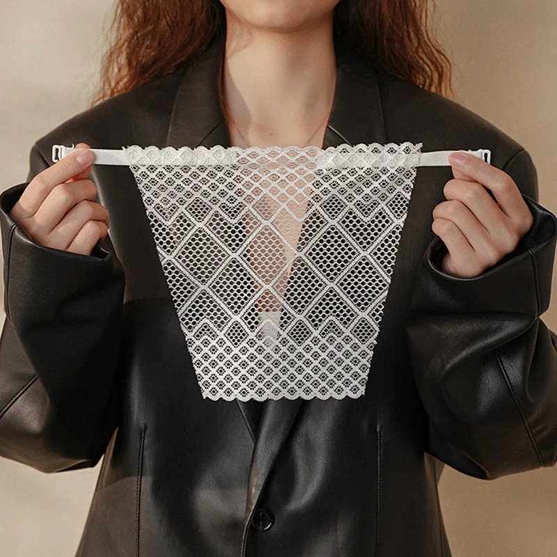 Women Lingerie Bra Women Tube Tops Tube Bra With Elastic Band Clip-on Lace Mock Camisole For Women Low Cut Clothing