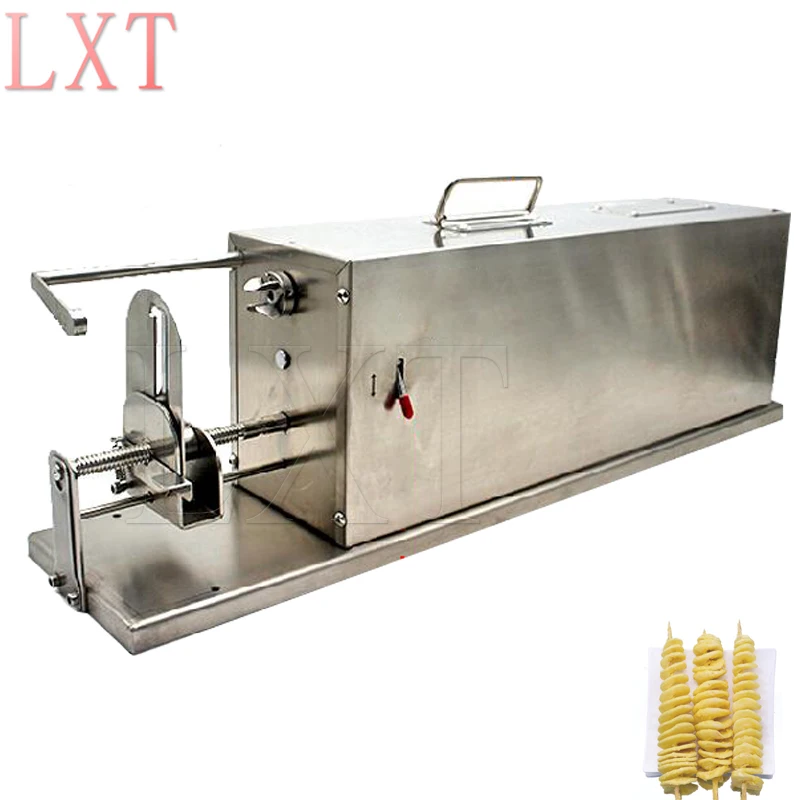 

Automatic Stretch Potato Tower Machine Spiral Potato Slicers Tensile Spin Cut Potato Tower Machine
