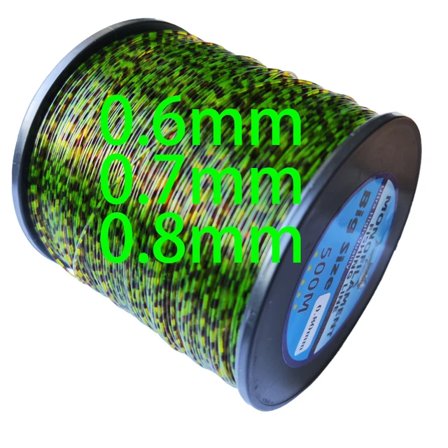 500m Spotted Big Game Monofilament Fishing Line Invisible Big Size Nylon  Fishingline 48LB 57LB 68LB Sea Fishing Tools - AliExpress