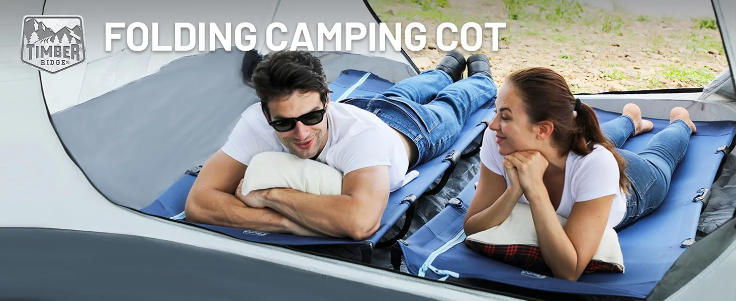 CAMA DE CAMPING PLEGABLE TIMBER RIDGE