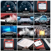 ANCEL AS500 OBD2 Automotive Scanner Multilingual Engine Code Reader Free Update OBD 2 Car Diagnostics Scan Tool PK KW850 2