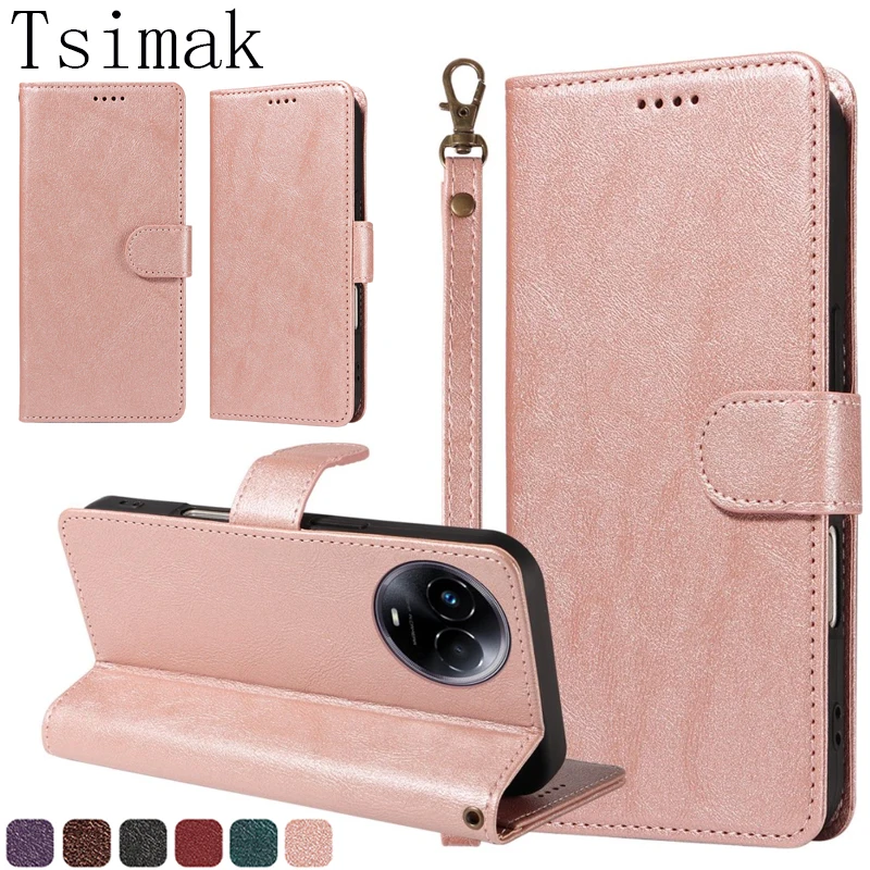 Premium Wallet RFID Blocking Magnetic Leather Case - Stylish Flip Phone Cover