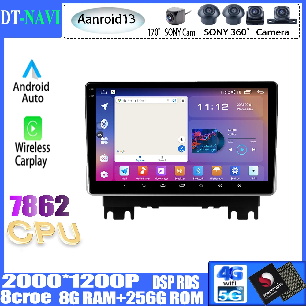 

Android 13 For Changan Kaicene F70 2019 - 2023 AutoRadio Multimedia Video Player Navigation GPS No 2Din DVD 4G WIFI Head Unit BT