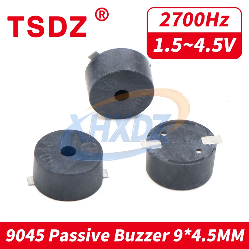 1PCS SMD Buzzer 9045 Dimension 9.0x4.5mm Passive Sound Generator 3v Environmental Side-sounding Buzzer