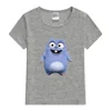Kids Tshirt Sunlight Grizzy Bear Animal Print T Shirt Boys Christmas Lemmings T-shirt Camisetas Tops 3