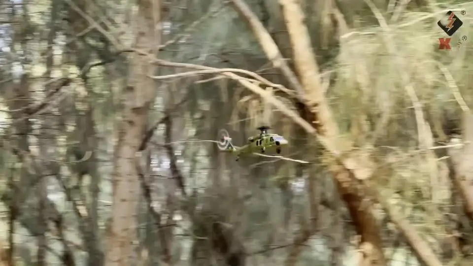 NULA K170 UH60L RC Hubschrauber | 2,4G 4CH | Bürstenloser Motor