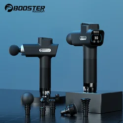Booster M2-D Muscle Massage Gun 30 Speeds Deep Tissue Percussion Electric Massager for Relaxation Back Body Massager