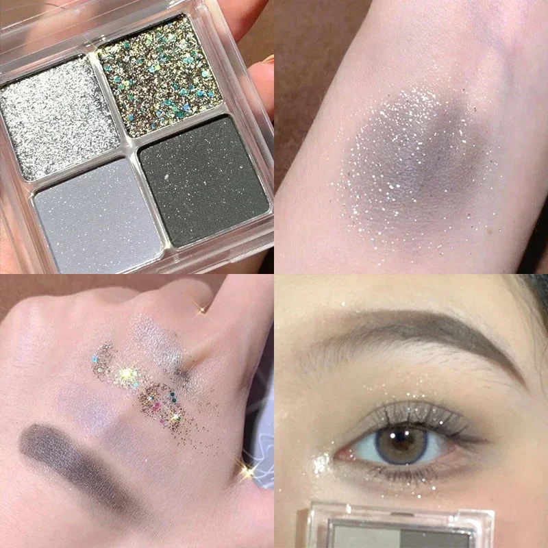 Eye Shadow Palette 4 Colors Purple Taro