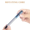 FIZZ Metal Gel Pen Rotating 0.5MM Black Ink Refills Singing Caneta High Value Creative ballpoint Stylo Writing Stationery Supply 5