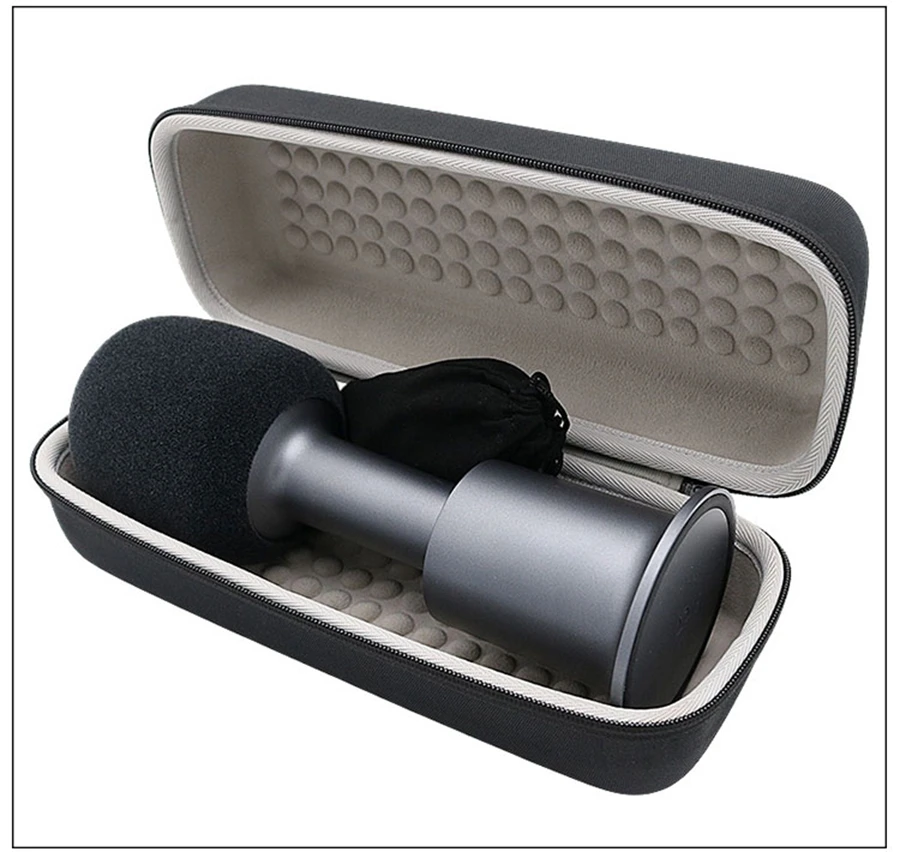 for XIAOMI MIJIA XMKGMKF01YM Microphone Storage Bag Hard EVA Box Portable Bluetooth K Song Travel Carrying Case