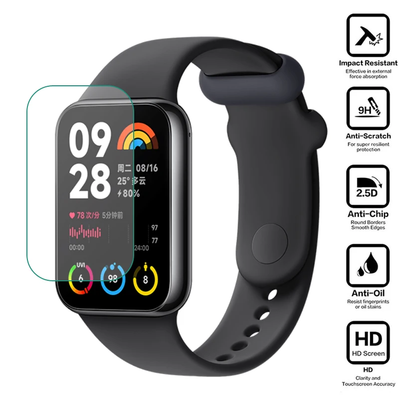 

Защитная пленка для смарт-часов Xiaomi Mi Band 8 Pro Miband 8pro