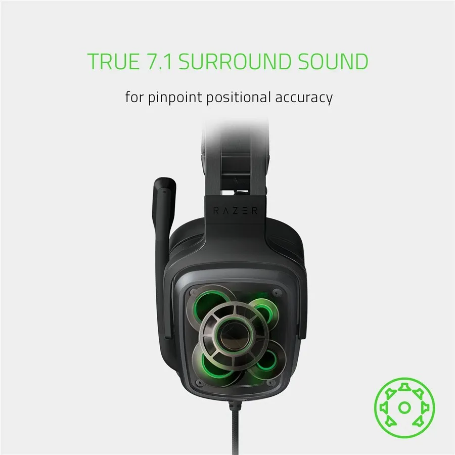 RAZER/Razer Tiamat 7.1 V2 professional gaming headset analog 7.1