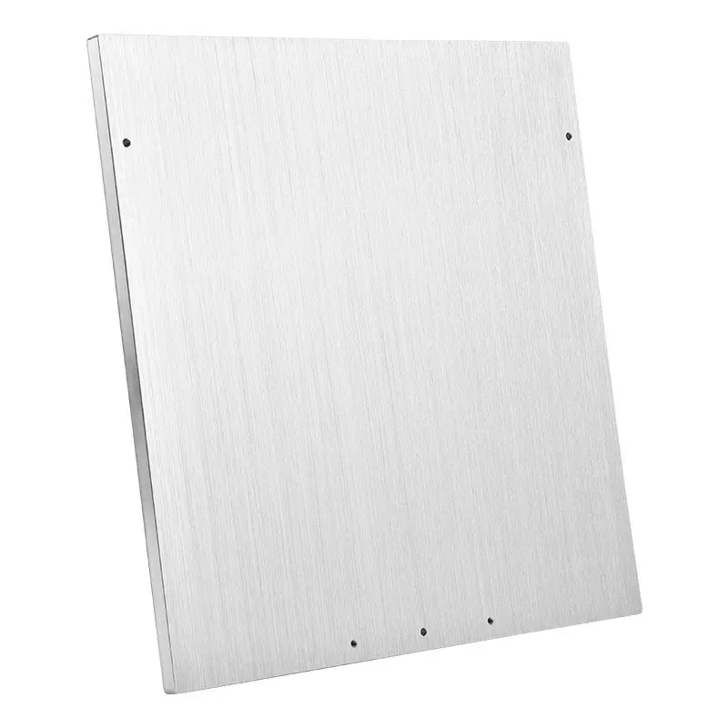 

350*350*0,8 мм VORON Trident Heatbed опорная пластина нагревательный стол металлическая алюминиевая пластина для VORON Trident 3D-принтеры запчасти