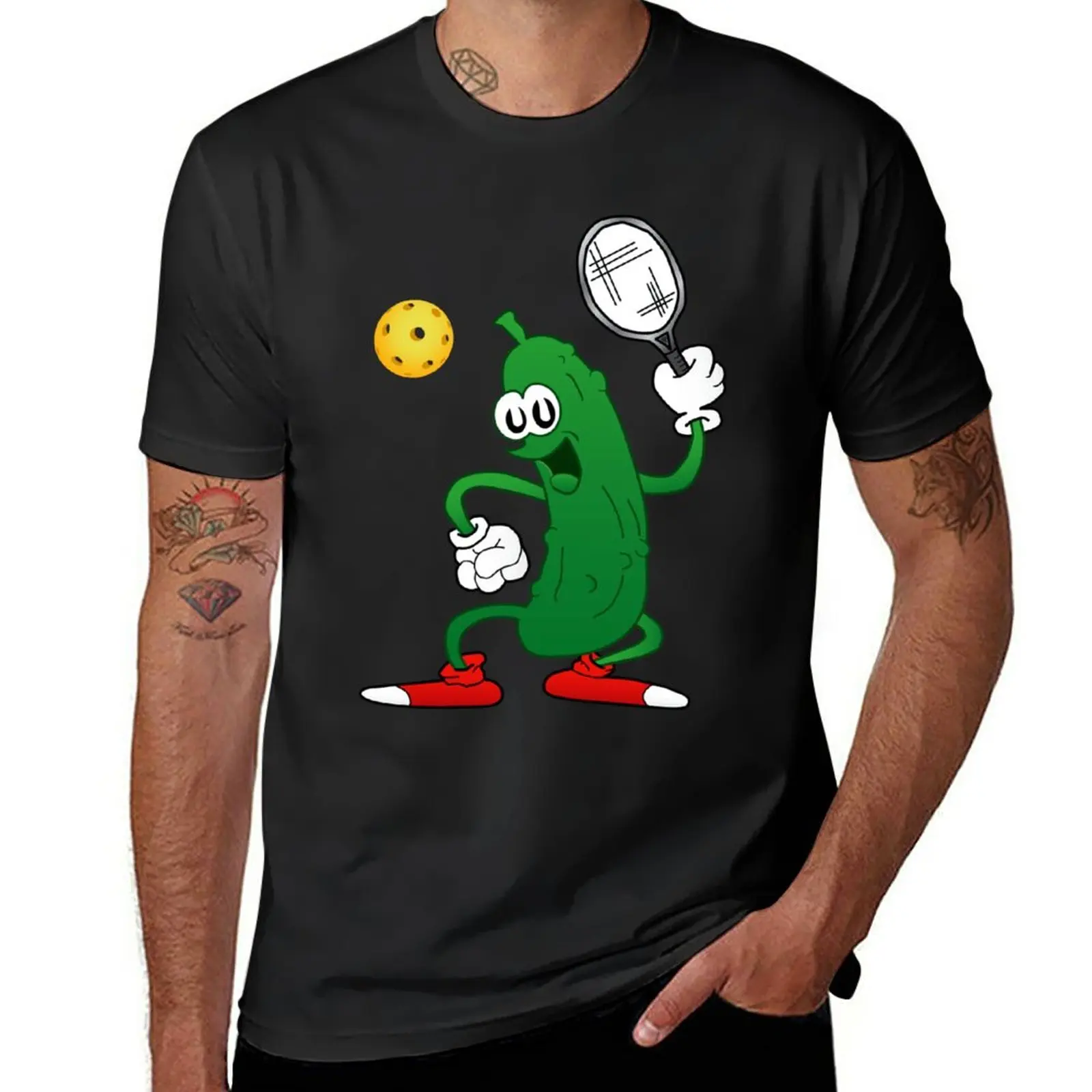 

New Pickleball dinking funny TTA T-Shirt plus size tops funny t shirts kawaii clothes mens clothing