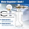 1L Transparent Foam Cannon Kit – 360° Rotating Adjustable Nozzle M22/1/4 Quick Connect Spare Orifice Nozzle for Pressure Washer 3