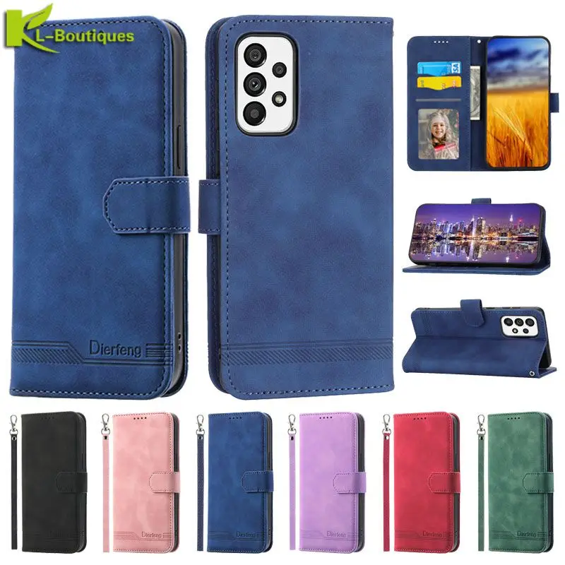 Per Samsung A52S 5G Custodia Portafoglio In Pelle Funda Per Samsung Galaxy A52S 5G A12 A22 A32 A72 A51 A71 Cover Magnetic Flip Phone Case