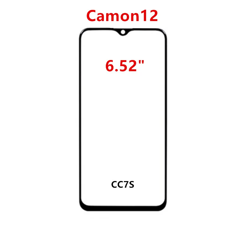 Touch Screen for Tecno 20 Pro 19 5G NEO 18 Premier 18i 18T 18P 17 17P 16 15 Air 12 Out Glass LCD Front Panel Lens With OCA Glue smart phone lcd display replacement glass screen replacement touch screen digitizer replacement