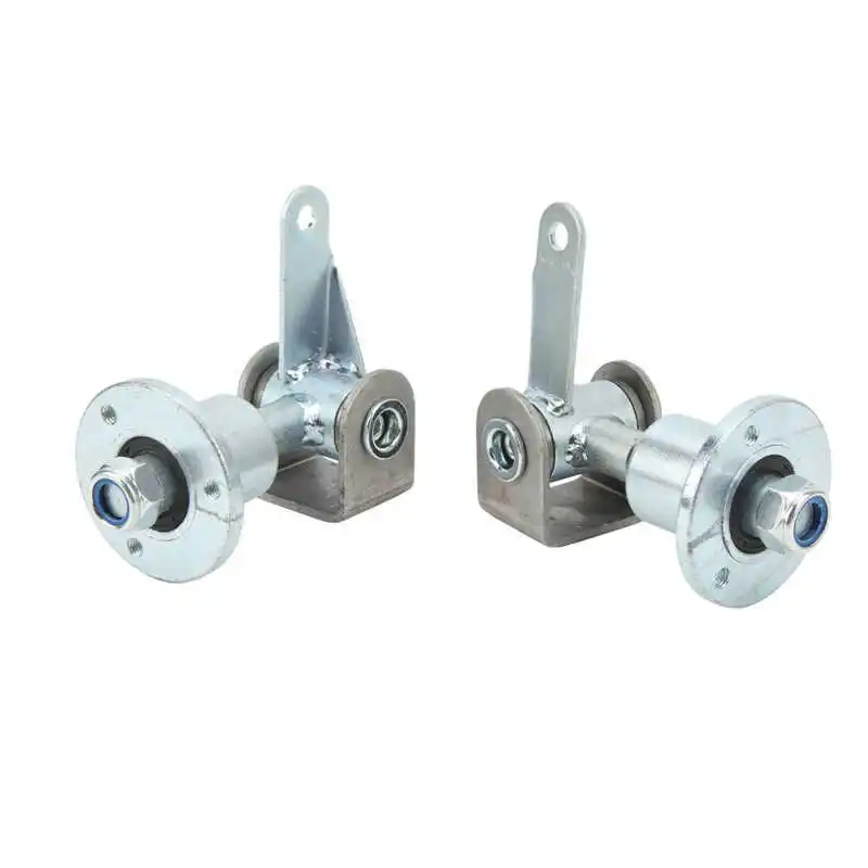 17mm 3 Stud Front Wheel Hub Bearing Flange Steering Knuckle Spindle for 5in Tires Go Kart ATV Quad Bike