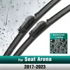 Silicone & rubber  Front Wiper Blades Set For Seat Arona 2017 - 2023 Windshield Windscreen Window Brush 26"+18" 1