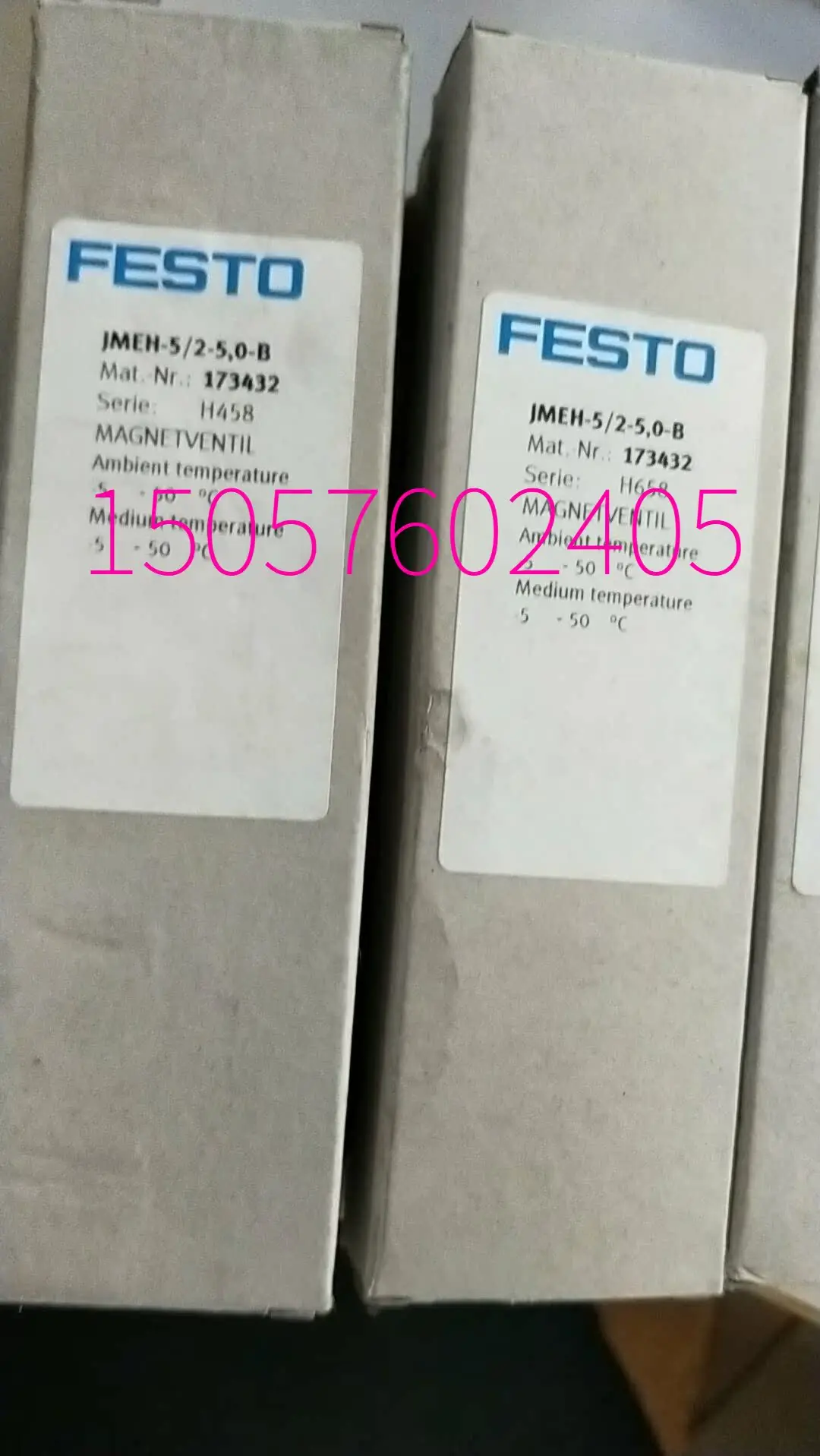 

Festo JMEH-5/2-5.0-B 173432 Solenoid Valve Is New And Genuine In Stock