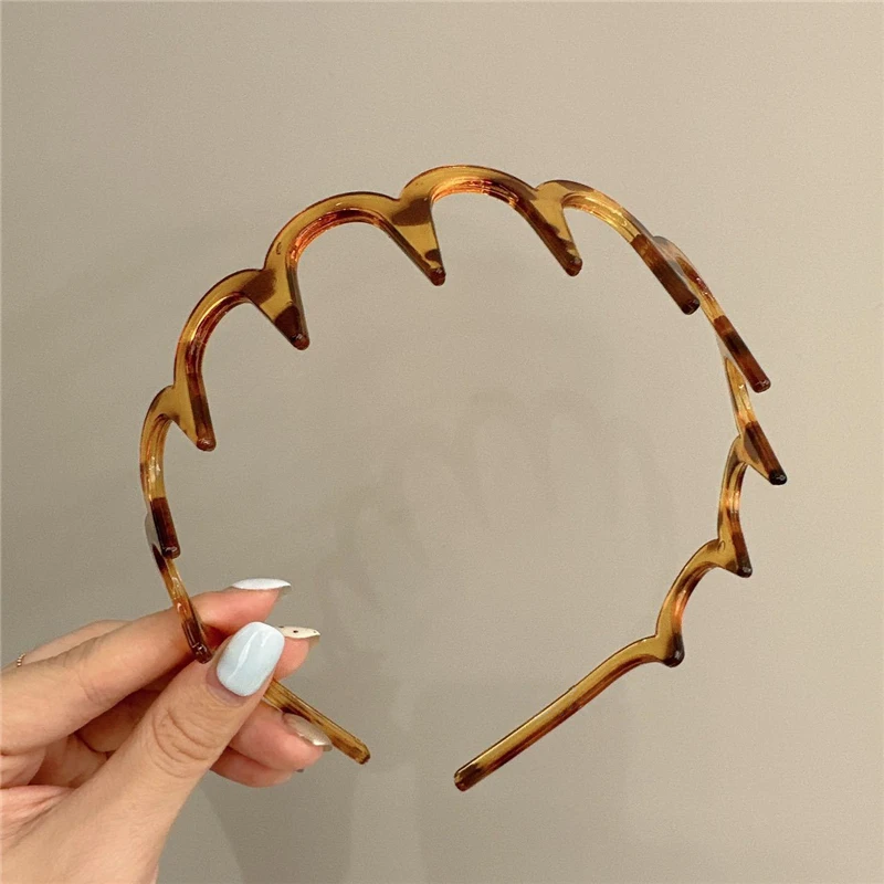 Korean Women Hair Comb Headband Plastic U 
