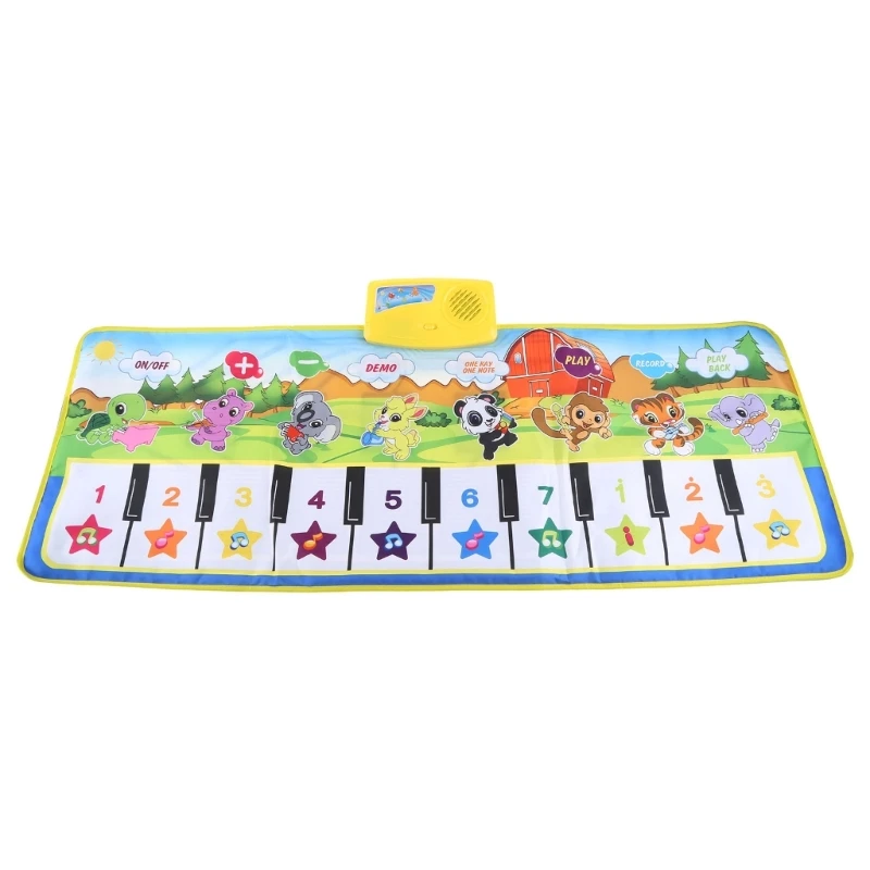 

Sounding Mat Toy Multiple Functions Electric Instrument Education Toy for Kids E56D