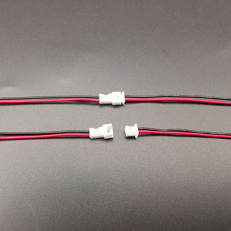 Connettori Maschio Femmina 50 Pezzi Connettori JST PH 2.0mm 2Pin Con Cavo 15cm - Set Maschio E Femmina Per Elettronica Connettori Elettrici Rapidi