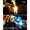 250A AC/DC Inverter TIG/MMA Welder with Foot Pedal IGBT VRD Function Carbon Steel Stainless Steel Copper Aluminum Alloys Compact 3