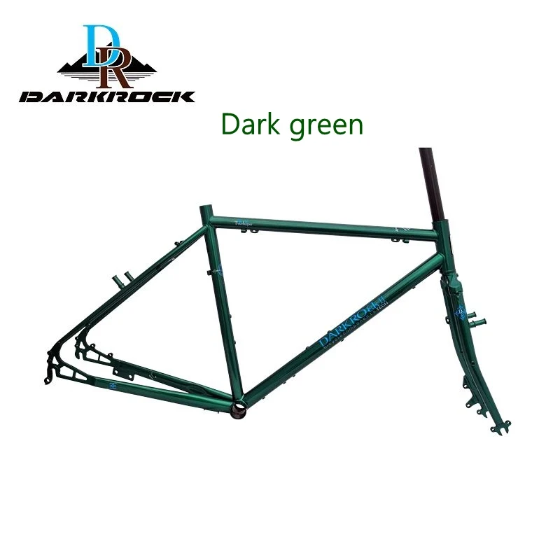 ジャンク　MTBフレームフォーク Darkrock-超旅行ツーリングフロントフォーク,26インチ,mtb