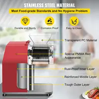 Vevor Electric Meat Slicer, 850W, 3.5Mm Blade, Stainless Steel, Cuts 551 Lbs/Hour, Ideal For Supermarkets And Kitchens, 2