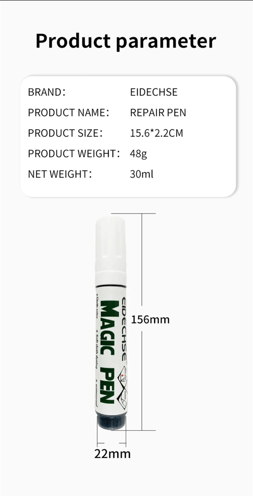 Color Canvas Shoes Repair Pen Leather Soft Cloth Dyeing Repair Refurbished Pen Complementary Color Tool Cleaner Cloth Repairing
